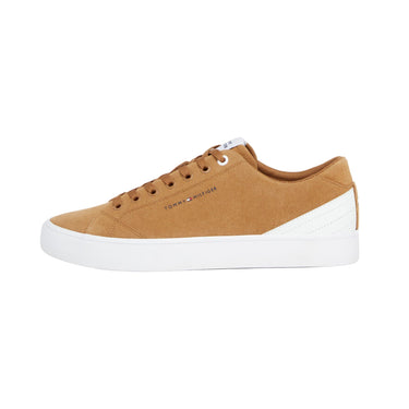 Fm0Fm04817Gwj Zapatillas Tommy Hilfiger Hombre Th Hi Vulc Core Low Suede